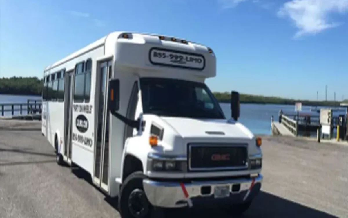 The Ambassador Party Bus vehicle view
