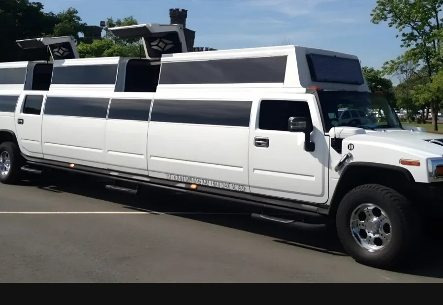 The Beast Hummer Limo vehicle view