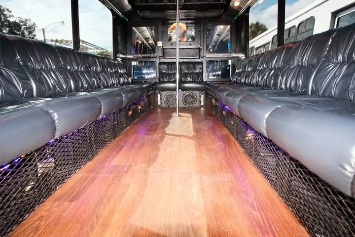 party bus limo service tampa by l3limo – 18 guests party bus