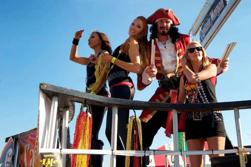 tampa party bus - Gasparilla pirate festival party bus and limo bus service